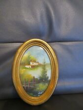 tableau peinture paysage peint