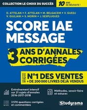 Score IAE message 3 ans
