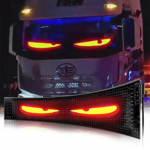 Led panel pixel car - led,