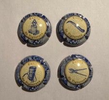 4 capsules de Champagne Outils