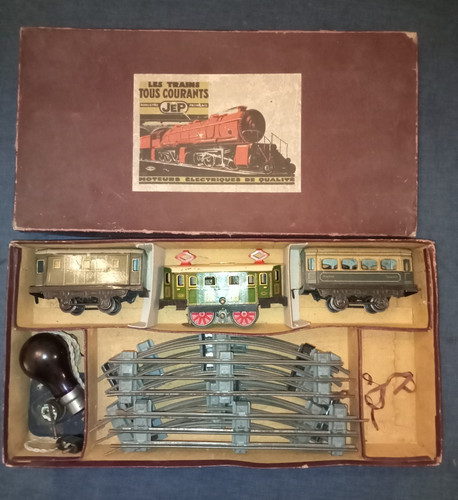 Ancien coffret train