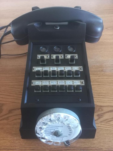 Ancien téléphone bakélite - ancien,