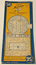 Carte MICHELIN N° 56 - Paris