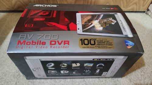 Archos av700 700 dvr - av, gb