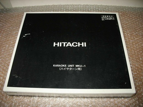Boxed hitachi karaoke - karaoke, mku-1