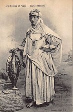 Algérie - Jeune bédouine - Amphore - Ed. Collection Idéale P.S. 414