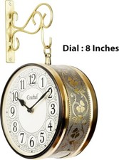 Ancienne horloge murale double