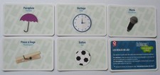 27 cartes QUICK  JEU "OLEMAINS" fais deviner l'objet  sans double