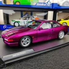 VOITURE SOLIDO BMW 850 E31 CSI DAYTONA VIOLET 1991 1:18 NEUF BOITE