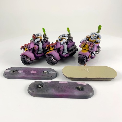 Motos plastique warhammer - x3,