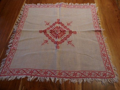 Linge ancien napperon - linge,