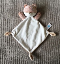 Doudou Renard orange roux marron blanc Tex