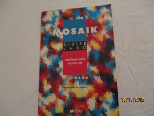 Mosaik compréhension - mosaik, :