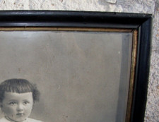 Cadre Napoléon III noir 34 X