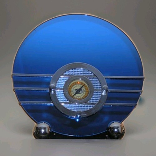 Sparton bluebird radio - radio, art