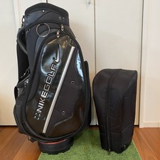 Nike émail/nylon noir cart bag golf carry caddy bag rare japon used