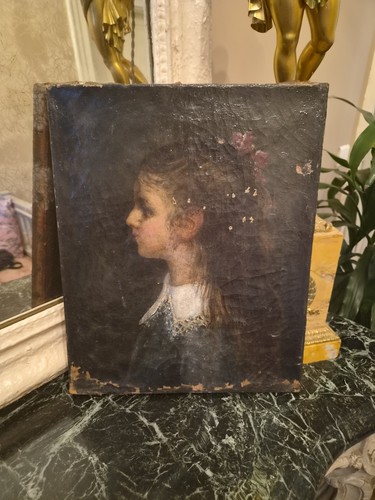 Tableau huile sur - tableau, toile