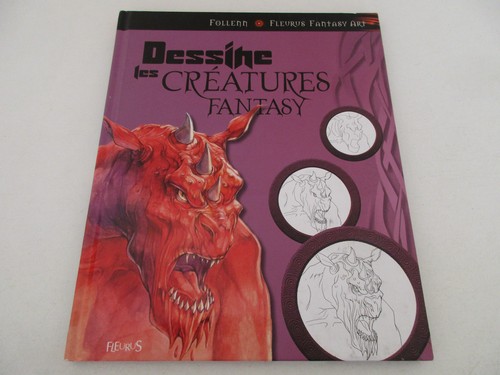 Livre dessine les créatures - dessine,