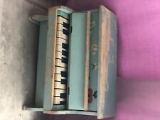 Piano ancien miniature en bois