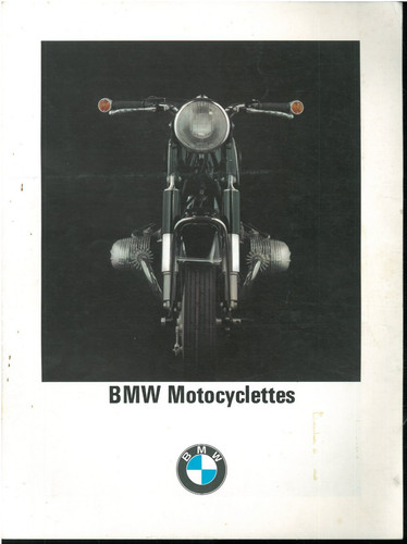 Rare brochure bmw motocyclette - rare,