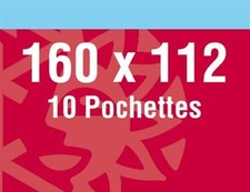 Pochettes double soudures 160 x 112 mm - Yvert et Tellier
