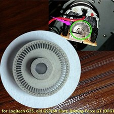 Encodeur volant métallique Pour Logitech G25, old G27(60 Slot); Driving Force GT