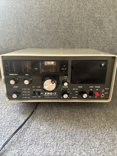 Yaesu frg receiver - yaesu, frg-7