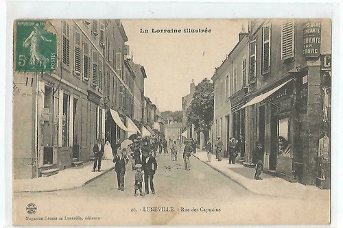 Luneville rue des - rue, capucins