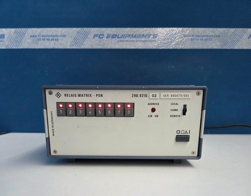 Rohde schwarz psn relais - rohde, &