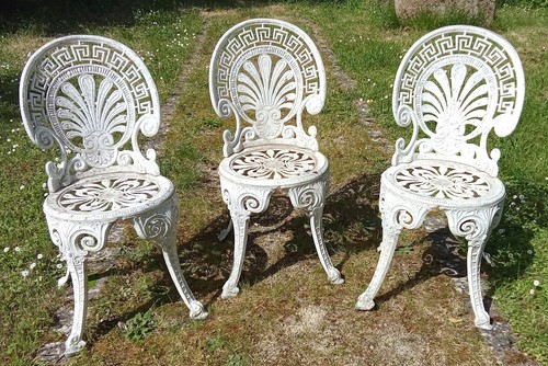 Ancienne chaise jardin - 3,