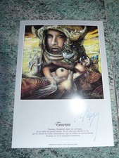 Carte photo d'Art signe du
