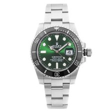 Rolex Submariner Céramique Chaton Custom Vert Cadran Automatique Montre Hommes