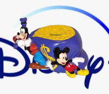 Tirelire - Mickey et Dingo - Tirelire thermoplastique –  Comme Neuf