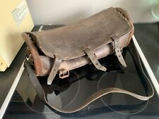 ANCIENNE SACOCHE CUIR CHEMINOT MÉCANICIEN OUTIL SNCF ÉLECTRICIEN PLOMBIER GARAGE