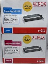 Lot 2 Cartouches HP Q7581A