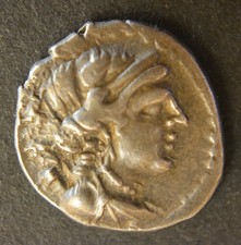 Monnaie gauloise argent, Drachme Massalia