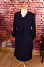 Robe Vintage Orig 40S Bleu