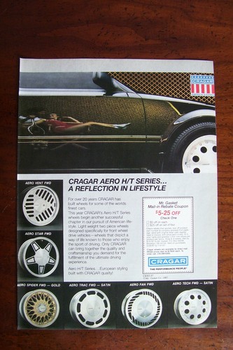 Classic cragar aero - h/t, series