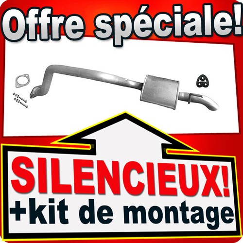 Silencieux arriere pour - arriere,