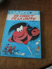LIVRE  GASTON R4 EN DIRECT DE LA GAFFE 1981  FRANQUIN et DELPORTE