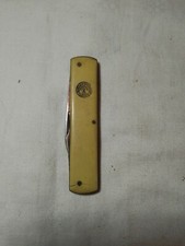 ANCIEN CANIF PUBLICITAIRE CHAMPAGNE CANARD A LUDES EN CORNE