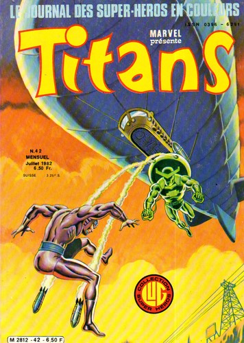 Titans lug marvel - n°,