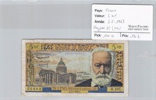 Billet France - 5 nouveaux francs  2-5-1963 - 26464 - Fayette 56(14)