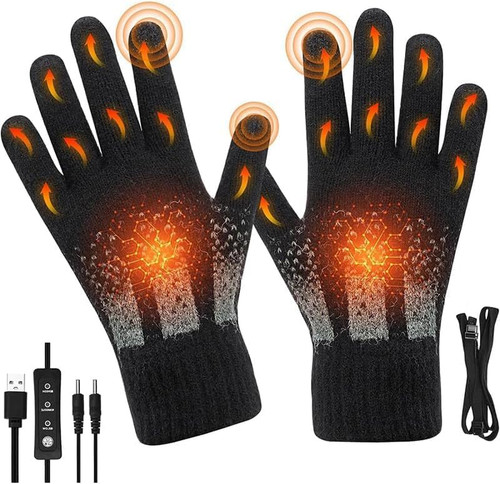 Gants chauffants moto vélo