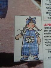 T13 PATRON POUPEE CECILE MODES & TRAVAUX COMBINAISON MANCHES COURTES JUIN 1992