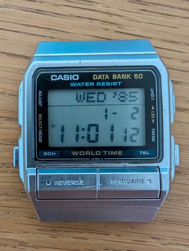 Casio data bank 520 - 50,