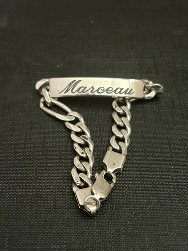 Ancien bracelet gourmette - ancien,