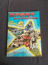 PANINI sticker ALBUM SPORT SUPERSTARS EURO FOOTBALL 82 ANNÉE 1982 COMPLET 