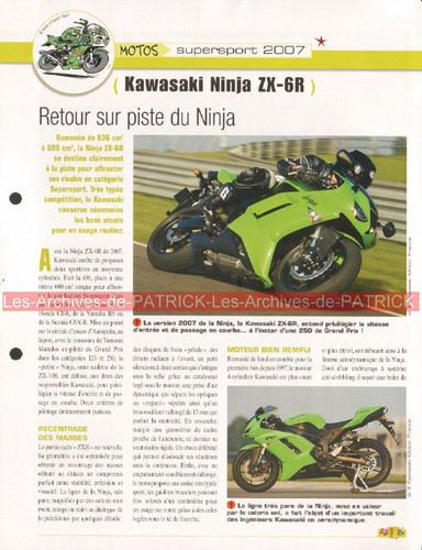 Kawasaki 600 ninja - 600, zx6r