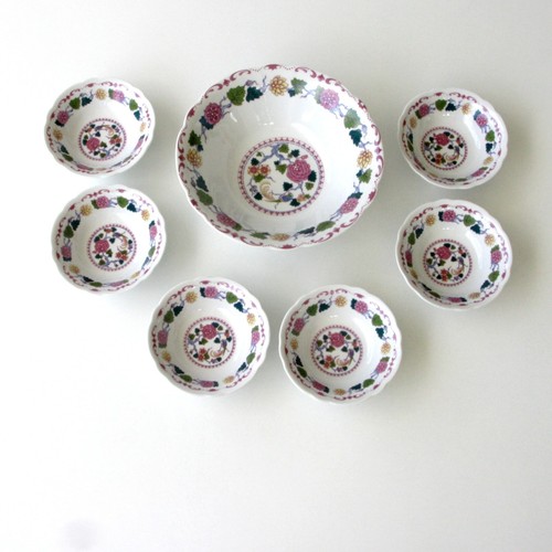 Ancien service salade - à,